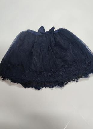 Юбка юбка школьная фатиновая на 6 лет h&amp;м zara mohito1 фото