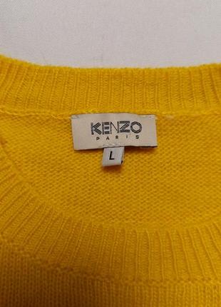 Женский свитер kenzo k logo womens wool jumper4 фото