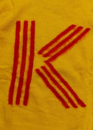 Женский свитер kenzo k logo womens wool jumper2 фото