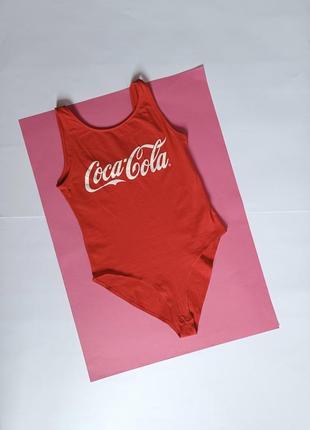 Червоне боді бодік coca cola