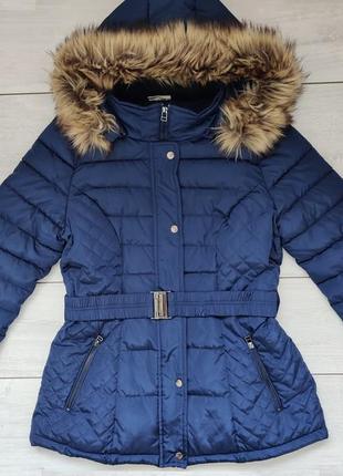 Теплая качественная зимняя куртка на холлофайбере1 фото