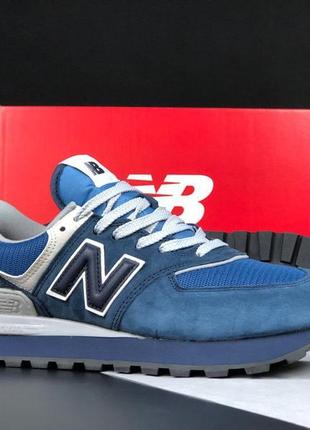 Кроссовки мужские натуральная замша new balance 574 classic