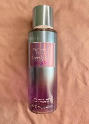 Парфумований спрей для тіла victoria's secret love spell splash