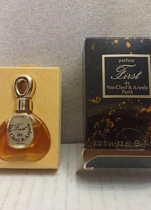 Van cleef&arpels first parfum 5.5 мл парфуми вінтаж