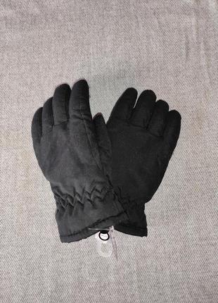 Краги рукавички лижні чорні2 фото