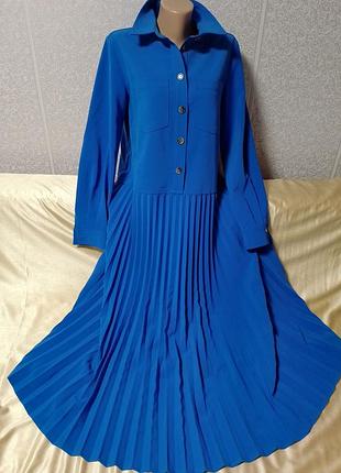 Крутое платье электричество миди