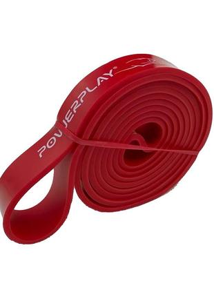 Еспандер-петля (гумка для фітнесу і кроссфіту) powerplay 4115 power band червона (14-39 кг)1 фото