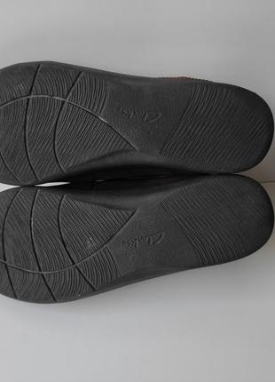 Удобные туфли на танкетке лоферы слипоны мокасины clarks9 фото