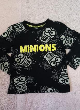 Реглан,свитшот, лонгслив,реглан minions, реглан миньоны, реглан посипаки1 фото