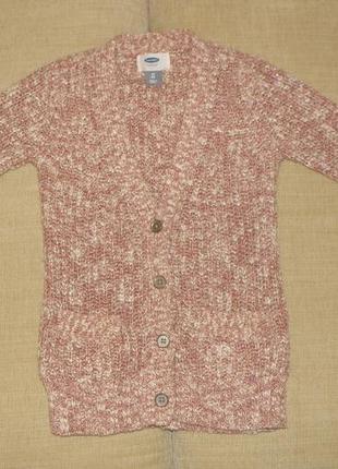 Бавовняний кардіган old navy на дівчинку, 3т, 91-99 см
