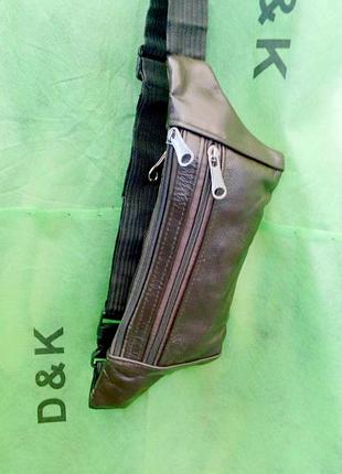 Сумка поясна натуральна шкіра💥унісекс модна стильна сезон 2022 оригінал