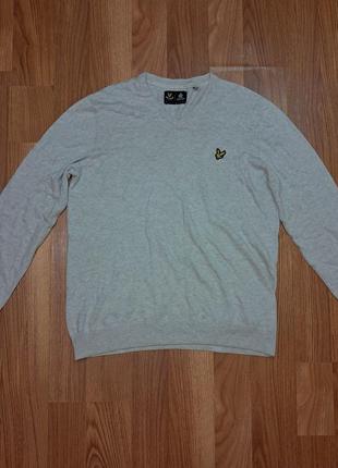 Мужская кофта свитшот lyle &amp; scott1 фото