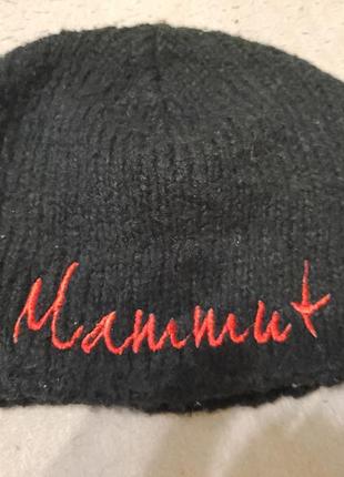 Шапка mammut.