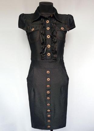 Суперціна. стильне плаття, контрастна строчка. туреччина. нове, р. 42-44