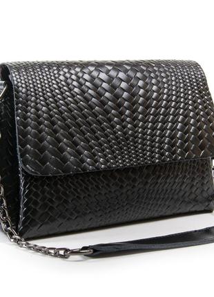 Жіноча шкіряна сумка клатч шкіряний