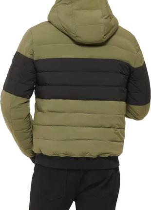 Куртка dkny оригінал/ dkny men's quilted performance hooded bomber jacket2 фото