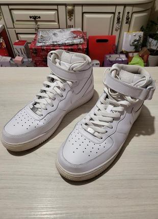 Кросівки nike air force 1 high 07 white af1