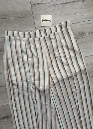 Широкі жіночі штани літні штани шорти з розрізами fredafunk3 фото