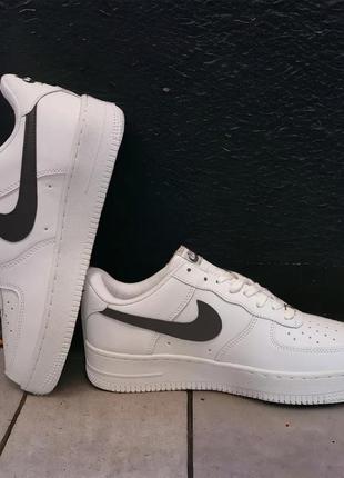 Подарунок! nike air force 1 low classic white black2 фото