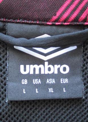 Umbro (l) футбольна тренувальна вітровка фк «бернлі»6 фото