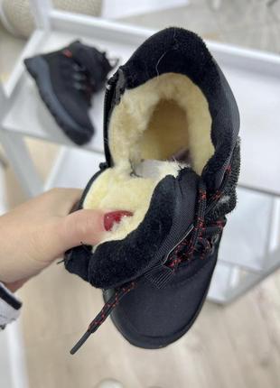 Зимние ботиночки мальчикам теплые, легкие и удобные2 фото