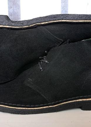 Удобные прочные легендарные кожаные ботинки "clarks originals ®". англия. 47 р.3 фото