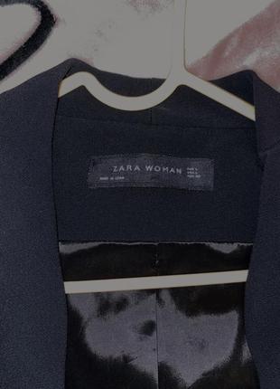 Zara пиджак женский черный классический3 фото