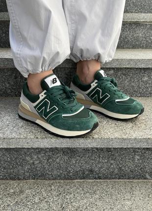 New balance 574 legacy green