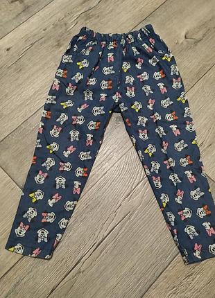 Джинсы из микки маус