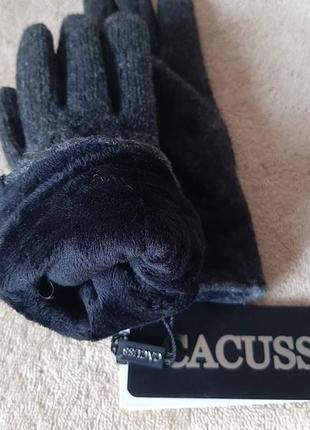 Вовняні рукавички перчатки cacuss р.s4 фото