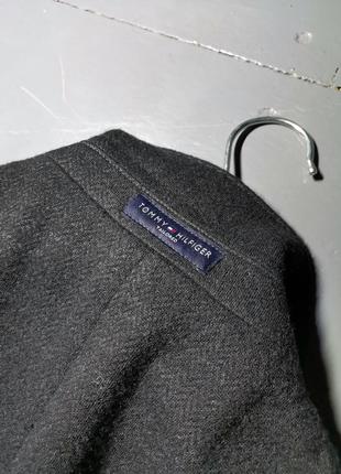 Tommy hilfiger tailored куртка чолоаічий піджак вовна приталений slim