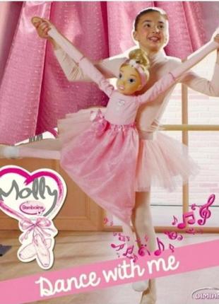 Кукла большая музыкальная балерина molly ballerina dance with me dimian