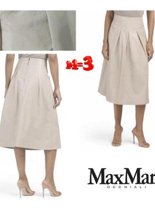 ♥️1+1=3♥️ maxmara юбка миди со складками