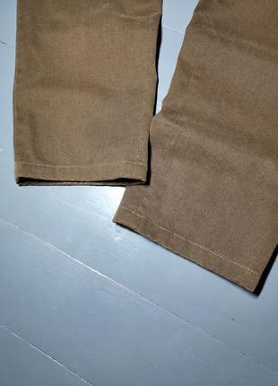 Hiltl parma мужские брюки чинос винтаж коричневые8 фото