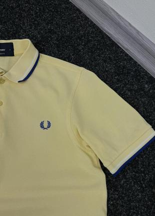 Fred perry мужское поло тенниска6 фото