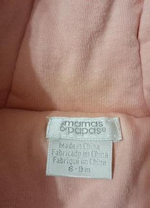 Комбінезон єврозима на синтепоні та хб підкладці на дівчинку 6 місяців, фірми mamas&amp;papas4 фото