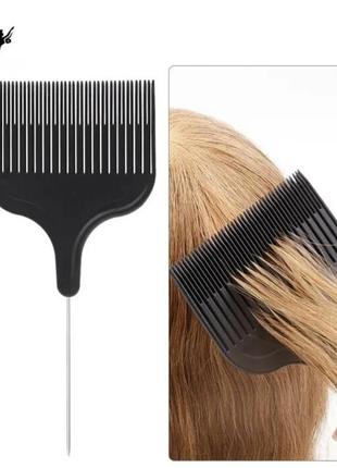 Щетка расческа для укладки волос для покрасить волосы новые1 фото