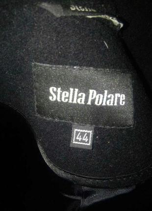 Вовняне пальто з шиншилою stella polare4 фото