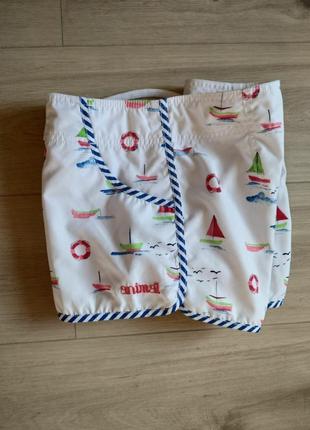 Класні літні шорти в морській принт3 фото