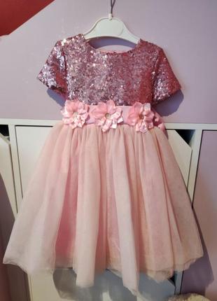Сукня для маленької принцеси 80р2 фото