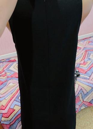 Черное платье черное платье женское черное платье с сетевым3 фото