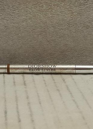 Diorshow brow styler ультратонкий карандаш для бровей новый тестер