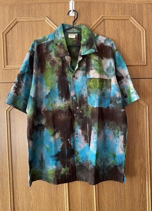 Рубашка винтаж тай-дай felix vintage