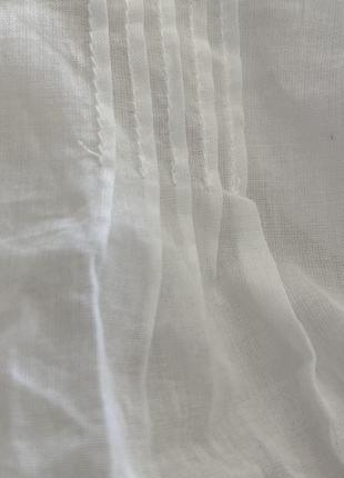 Нова біла бавовняна італійська бохо сорочка блуза stefanel l9 фото