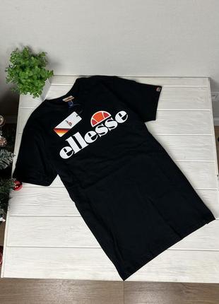 Мужская футболка ellesse оригинал новая черные размер s