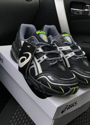 Кроссовки asics gel 1090 black white1 фото