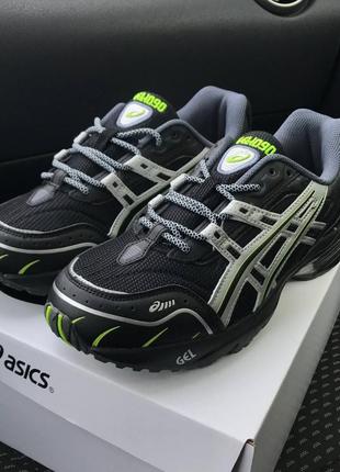 Кроссовки asics gel 1090 black white1 фото