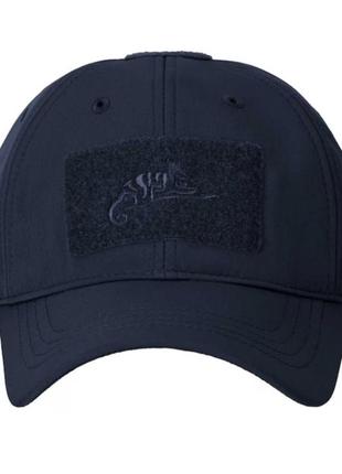 Бейсболка зимова тактична helikon-tex bbc winter cap синя, navy blue