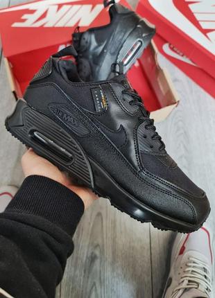 Мужские кроссовки nike air max 90 surplus black3 фото