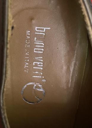 Кожаные туфли bruno verri6 фото